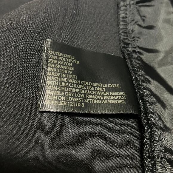 NWT Worthington Women's Black Dress Pants Modern Fit Trouser Leg Plus Size 20W - Picture 6 of 11